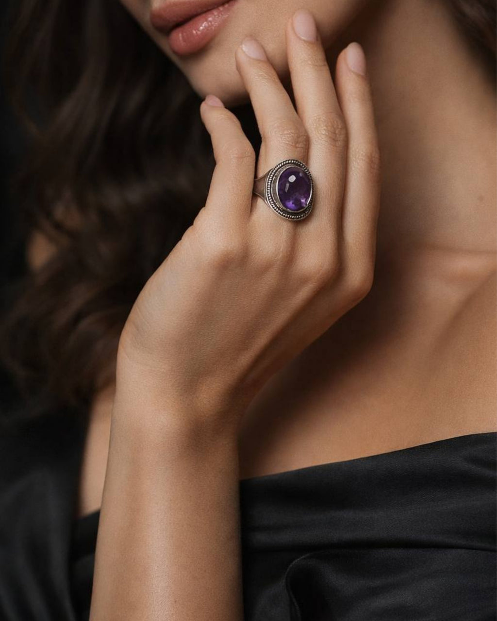 Anillo Violeta Eterno
