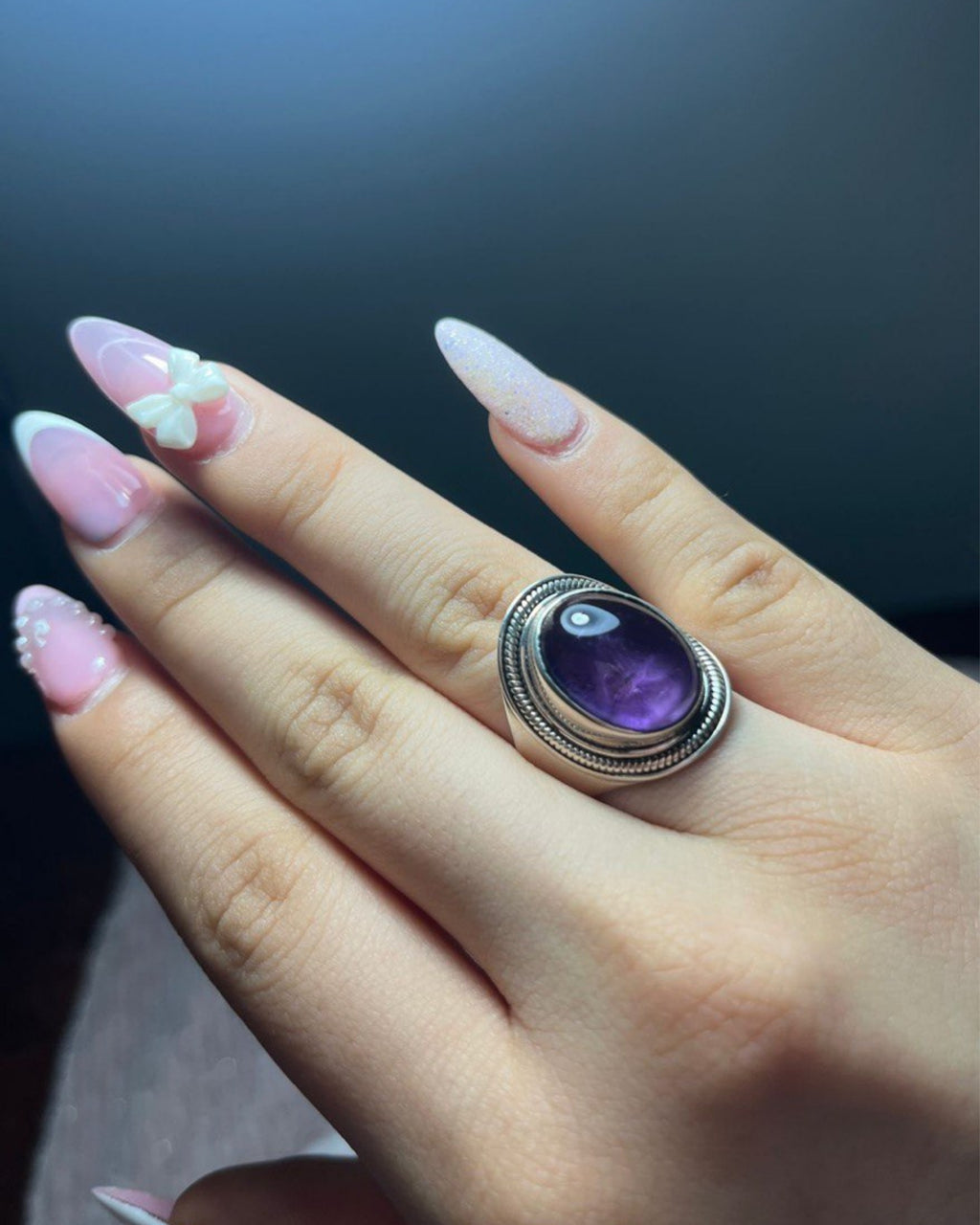 Anillo Violeta Eterno