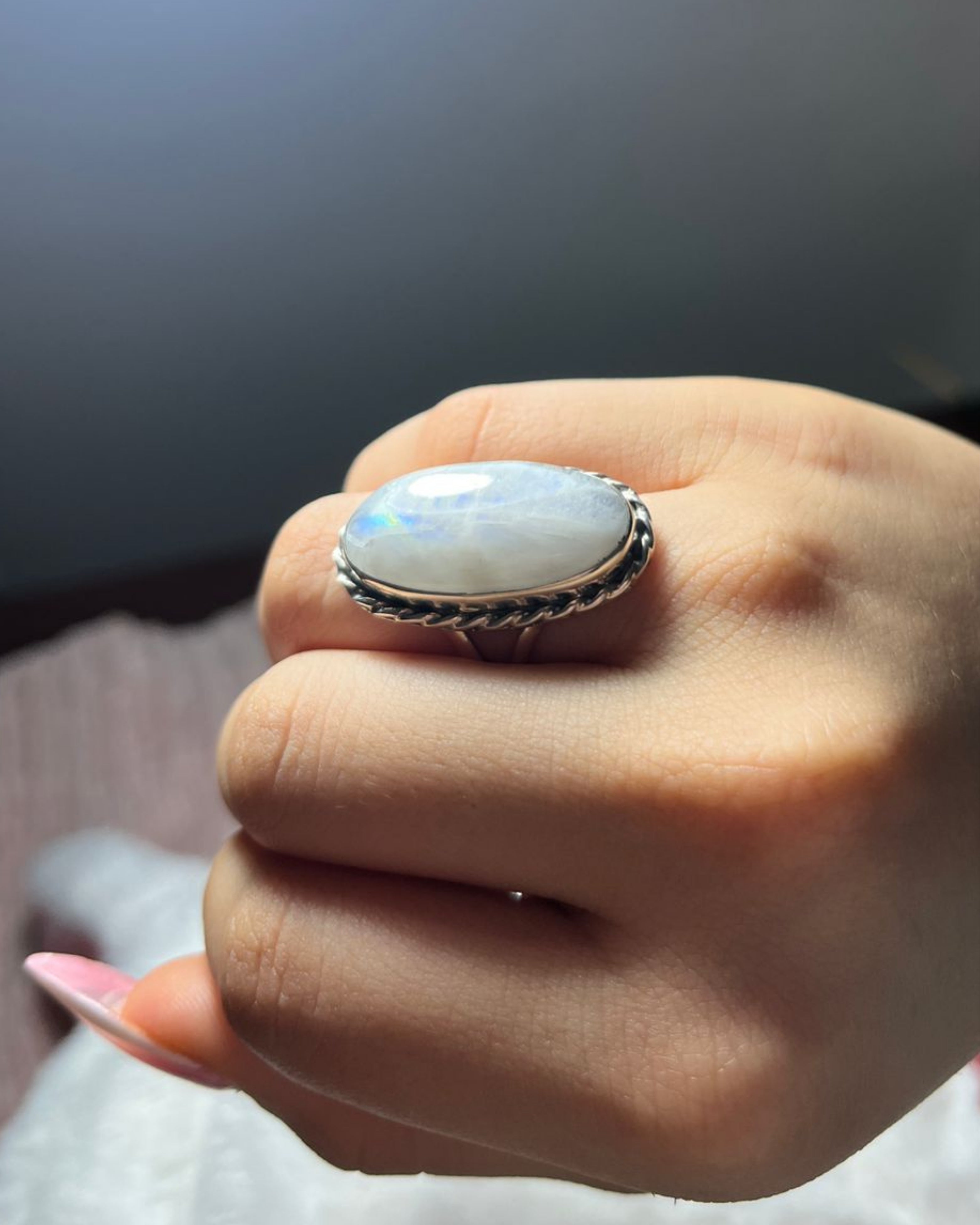 Anillo Luz de Luna Eterna